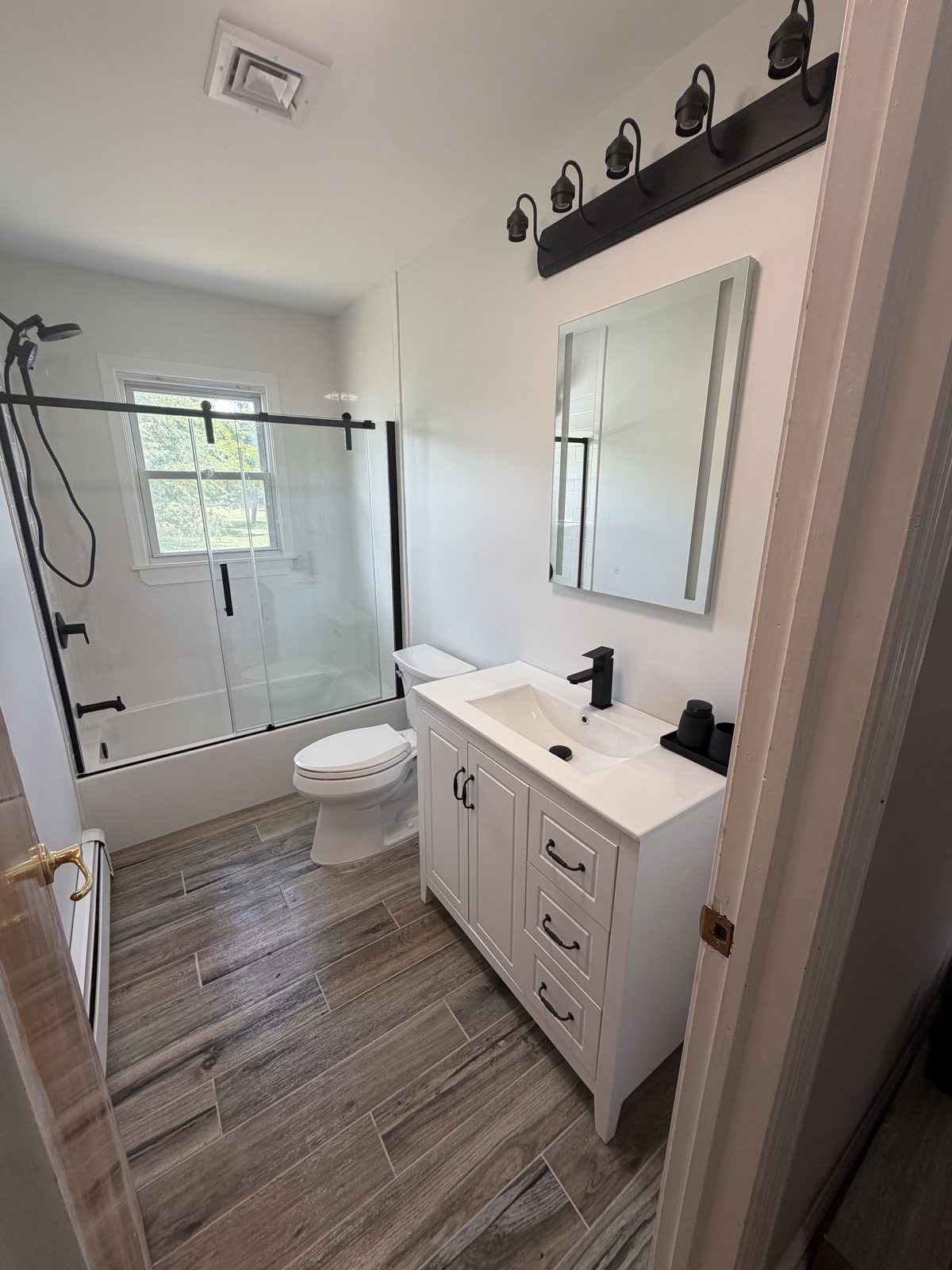 Bathroom remodel after