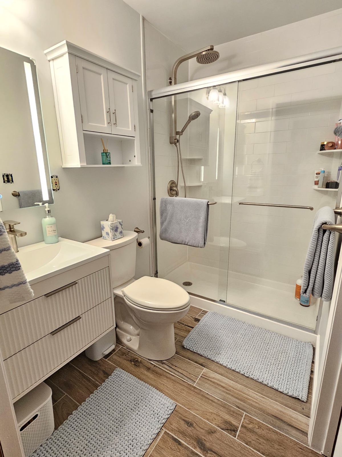 Bathroom remodel after