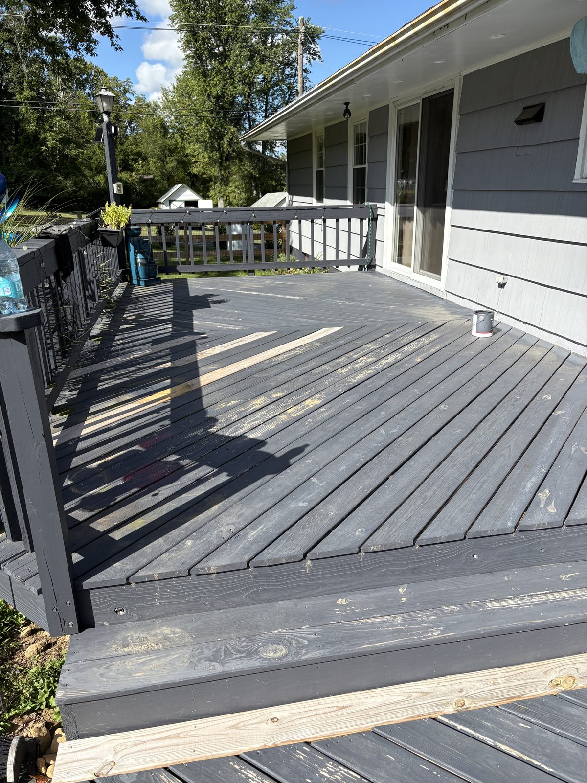 Exterior repair and improvement before